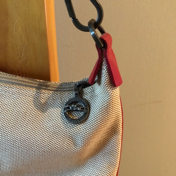 LONGCHAMP Leather-Trimmed Shoulder Bag - Picture 3 of 7